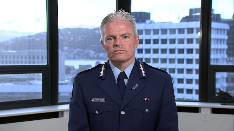 Police Commissioner Richard Chambers.