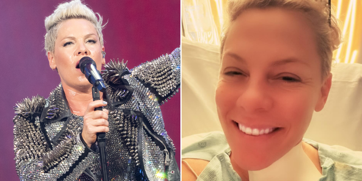 Singer Pink, 46, hospitalised on New Year's Eve as pop star flooded with well-wishes after detailing surgery ordeal