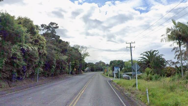 Puketona Rd, near the intersection with Garden Court, at Haruru.