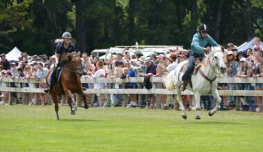 Idyllic day for race day fans