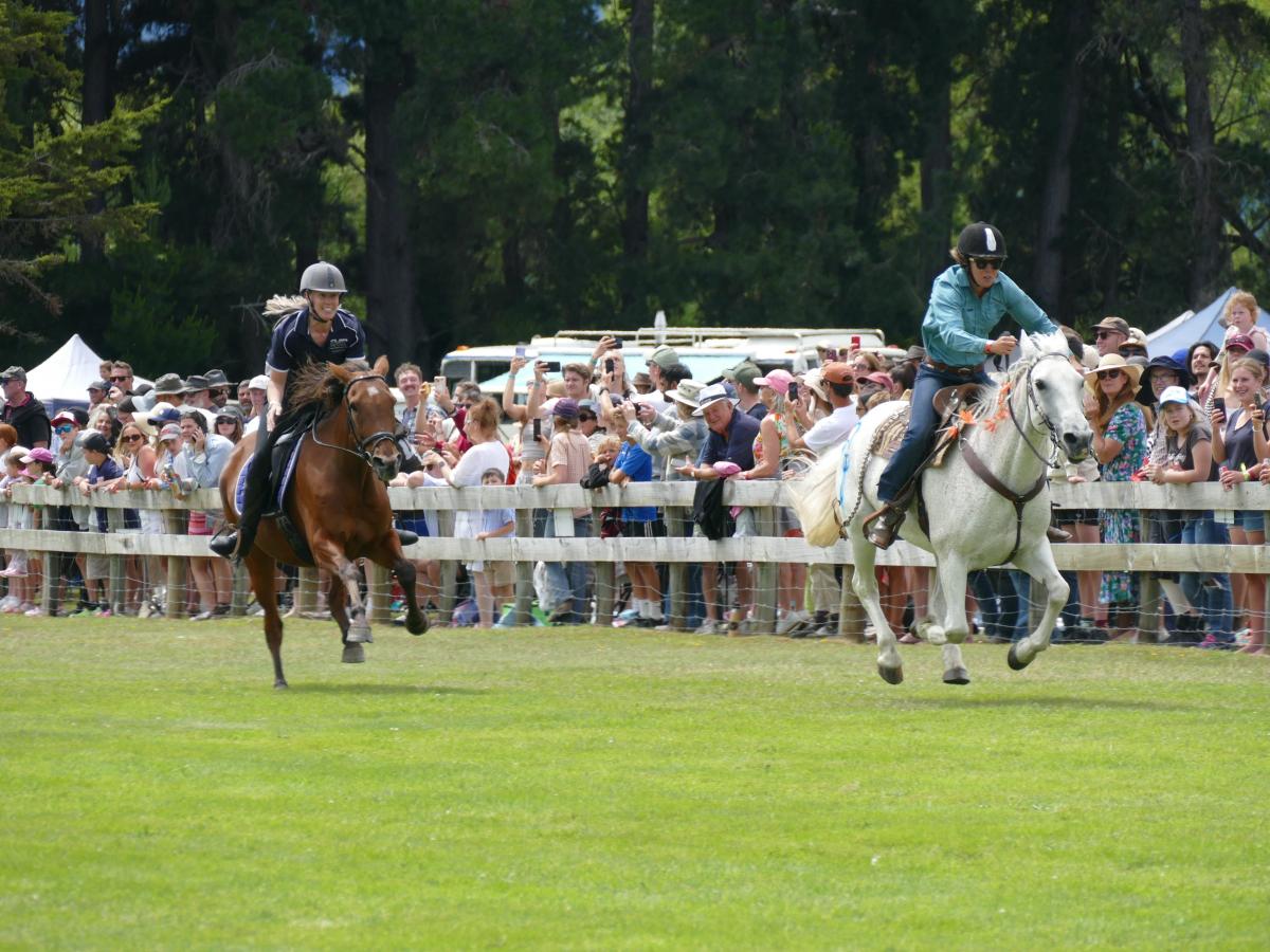 Idyllic day for race day fans