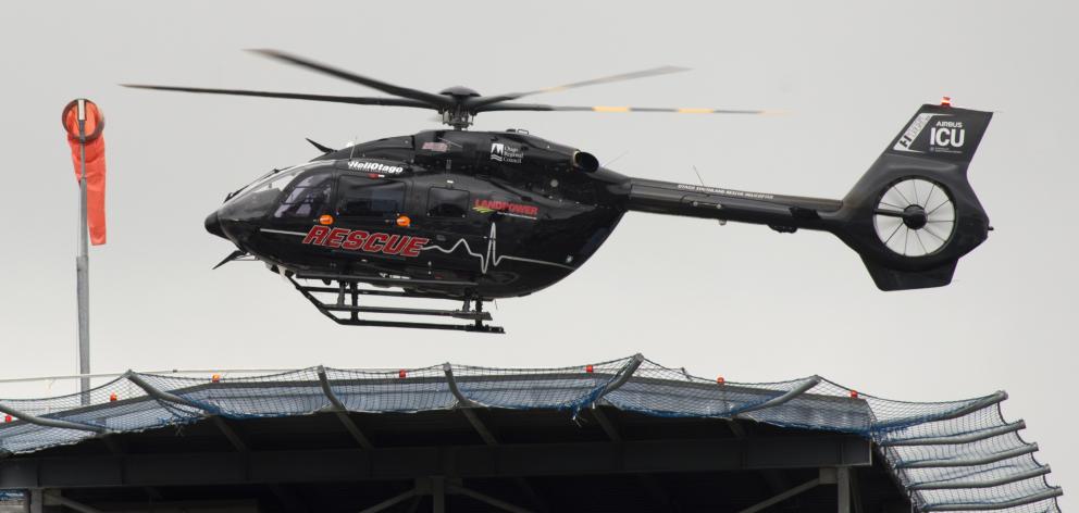 Two people were flown to Dunedin Hospital with moderate injuries. PHOTO: GERARD O'BRIEN (file)
