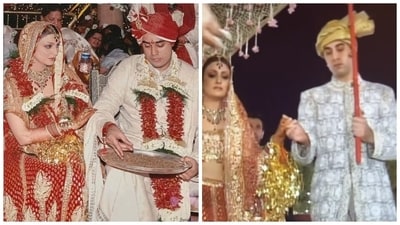 Pictures from Riddhima Kapoor and Bharat Sahni's wedding.
