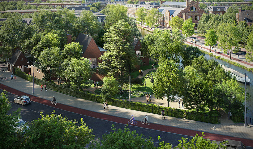 rijksmuseum to open sculpture garden in amsterdam with pavilions by foster + partners