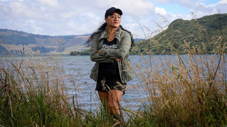 Rotokawa Mana Whenua group leader and advocate Renee Kiriona. .