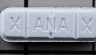 Xanax, or alprazolam is on a drug alert for Vernon.