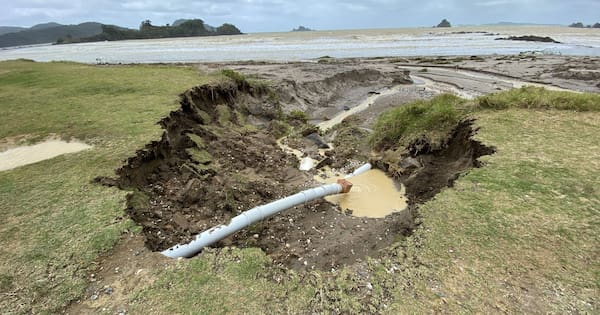 Northland spot copped more than whole summer’s rain in weekend bomb