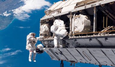 A new study has looked into the impact of spaceflights on the brain. File pic: NASA/AP