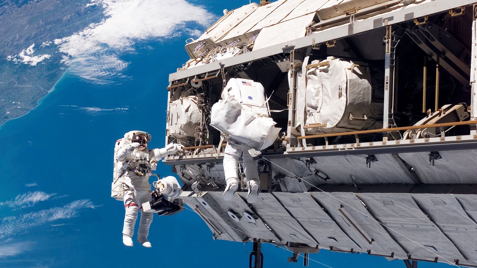 A new study has looked into the impact of spaceflights on the brain. File pic: NASA/AP