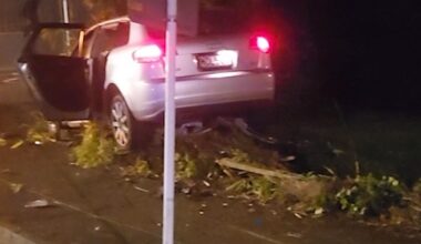 Unconscious passenger abandoned as driver flees Audi crash