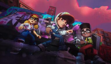 A screenshot of the Subway Surfers City trailer