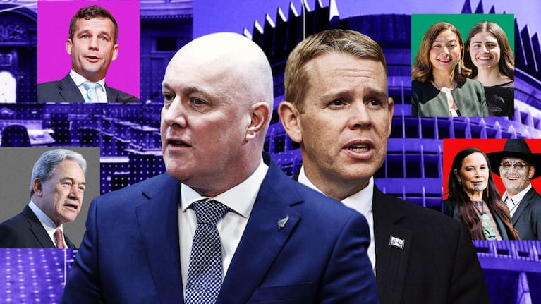 The leaders of parties represented in Parliament as of January 20, 2026 (file image).