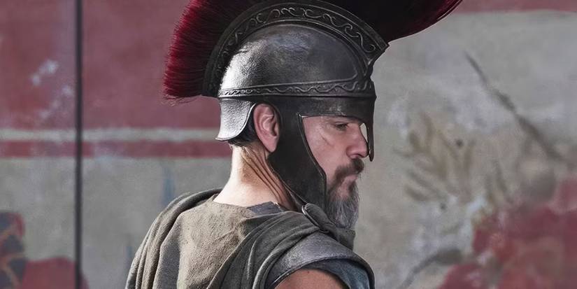 the odyssey odysseus helmet christopher nolan matt damon