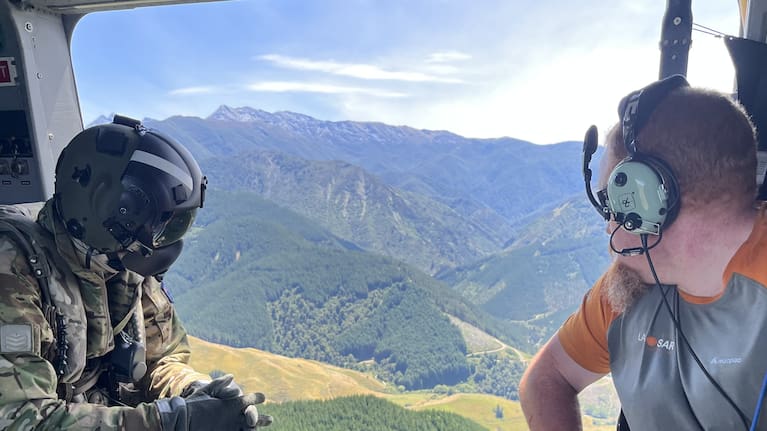 The search for missing tramper Graham Garnett, 66, is continuing today, with additional resources being used.