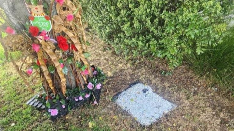 A picture from Sunday, January 11 assessing the damage. 