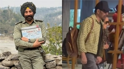 Sunny Deol and Prakash Kaur