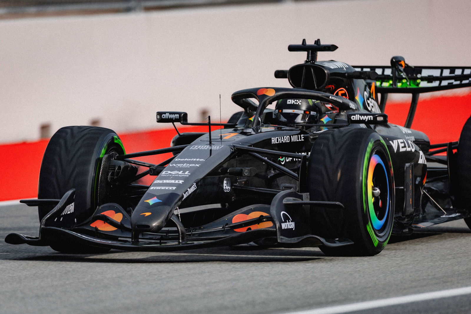 Mercedes leads as McLaren joins F1 Barcelona shakedown