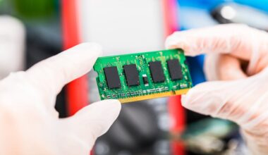 A DRAM semiconductor.