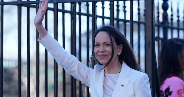 Machado says she presented her Nobel Peace Prize to Trump during meeting