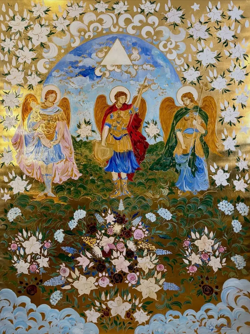 Gold Art by Veronika Blyzniuchenko