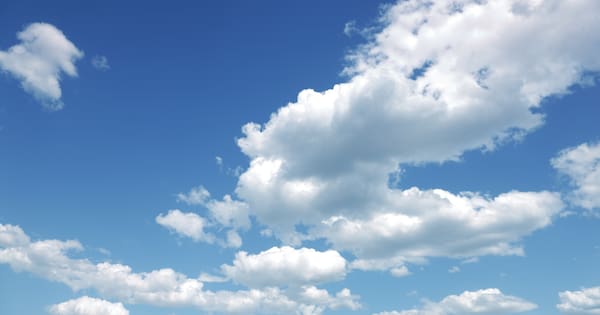 Last of the blue skies for a while