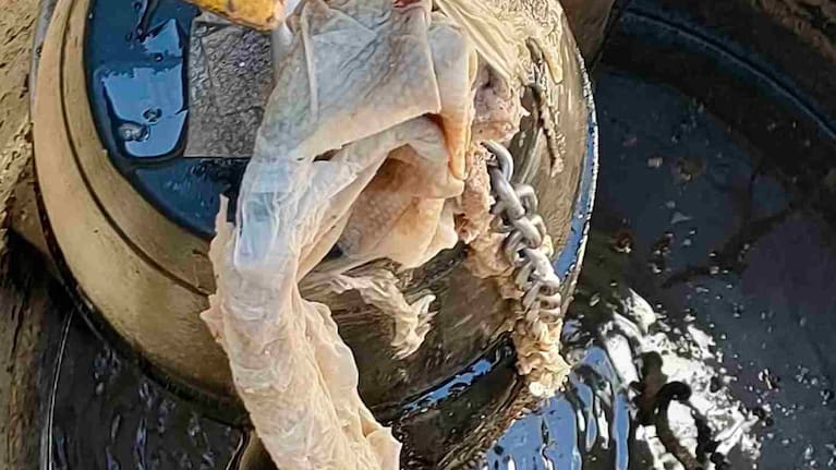 While raggage – comprising wipes, fabric, and other material – caused the most blockages, it was rocks in the network that were driving up the cost.