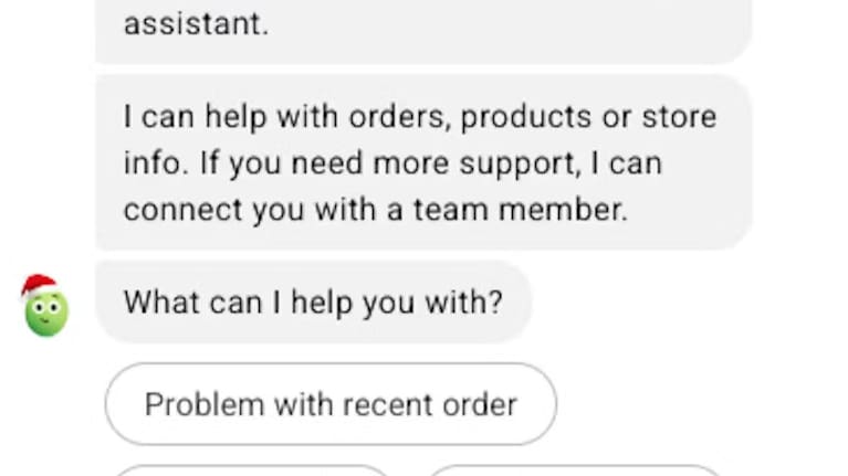 What the Olive chatbot can currently do – but big changes are on the way.