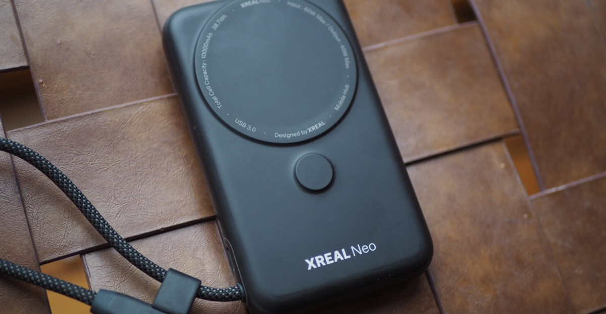 Xreal’s Neo is the best-looking mobile dock for AR glasses