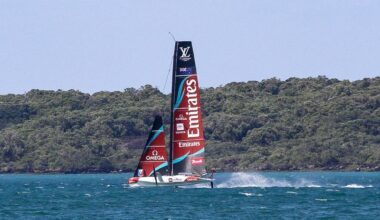 Emirates Team NZ get into race and development routines