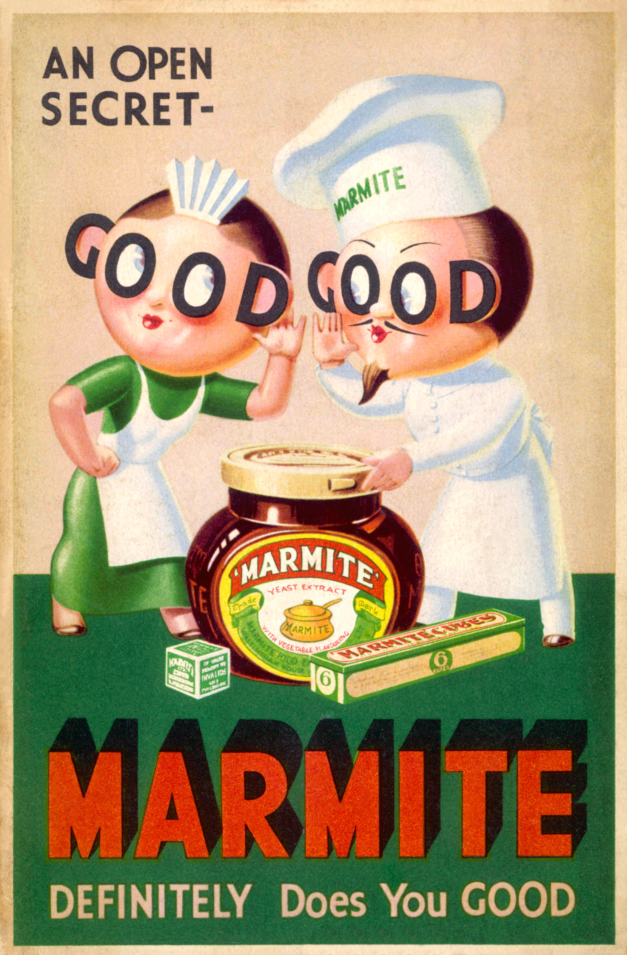 An Open Secret - definitely does you good Date: 1930s