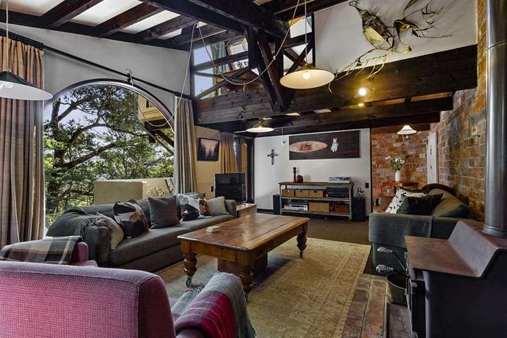 The experimental house on Chatsworth Road, in Silverstream, in Upper Hutt, attracted nearly 60 groups. Photo / Supplied