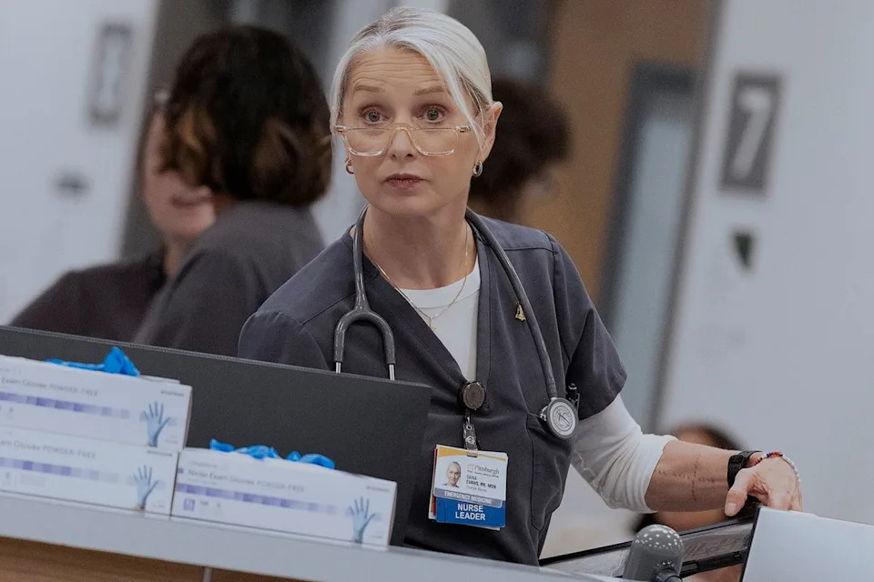 Katherine LaNasa in 'The Pitt' season 2 Warrick Page/HBO Max