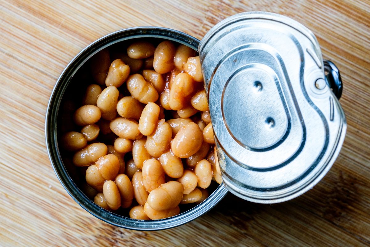 Tinned beans