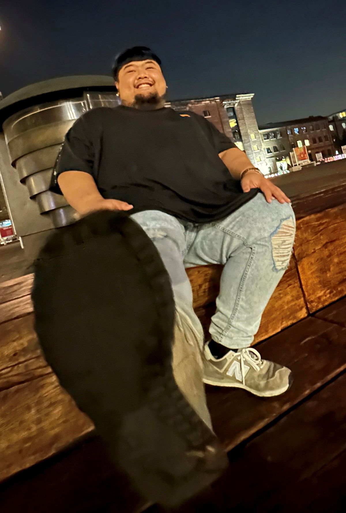 Joey Dangsida weighed 25 stone at his heaviest