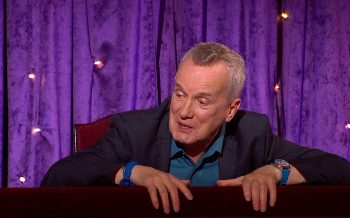 Frank Skinner became emotional