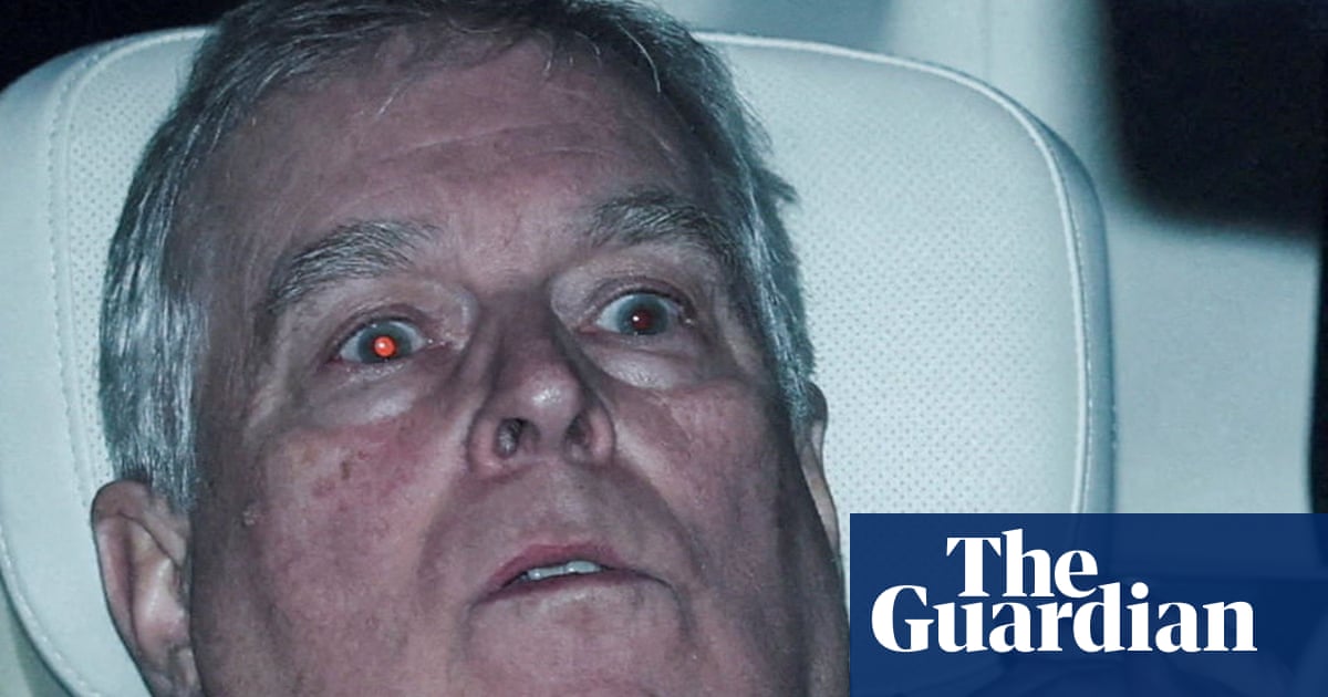 ‘Andrew’s aghast eyes echo The Scream’: is this photo the ultimate royal portrait? | UK news