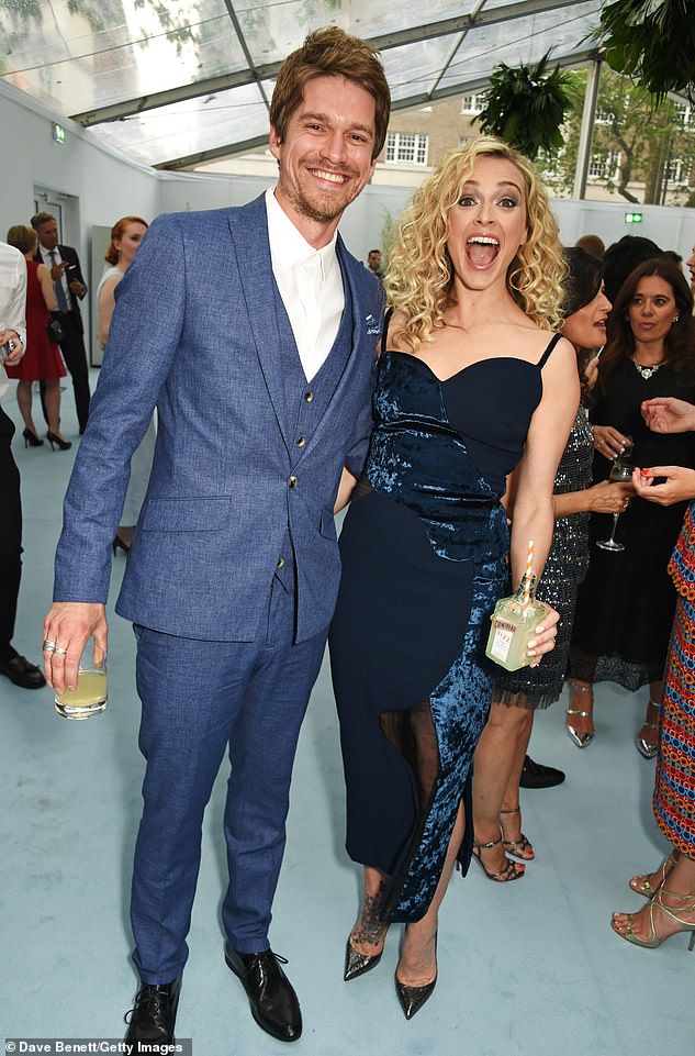 Jesse built a career in modelling and music - most notably with the band Woods - and has been raising his two children with ex-wife, presenter Fearne Cotton (pictured in 2016)