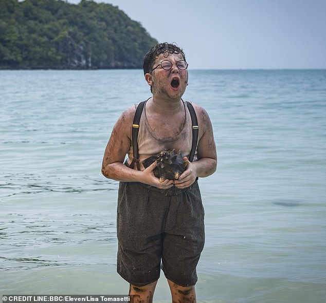 David McKenna can be seen portraying Piggy - known for his fire-starting glasses - in the BBC's Lord Of The Flies series