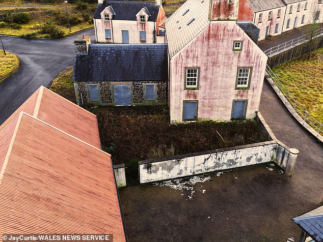 The 'zombie' part of the estate, surrounded by a six ft fence has led to unwanted visitors attempting to film in the area, disturbing the peace of neighbours