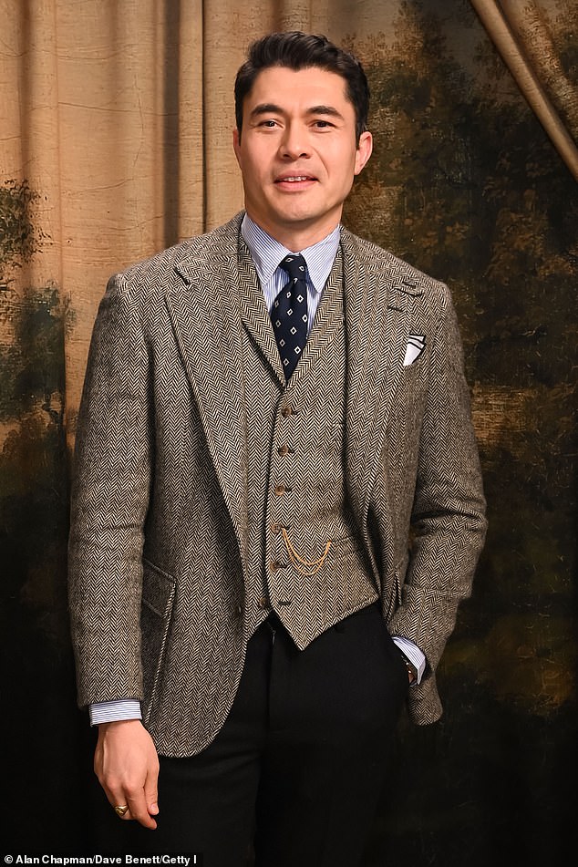 Henry Goulding looked dapper as always in a waistcoat and jacket