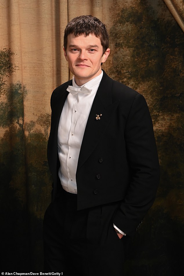 Robert Amarayo was in attendance as he celebrated after winning two BAFTAs for his starring role in I Swear