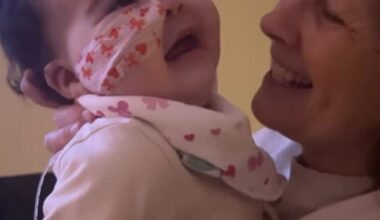 Jesy Nelson has shared a heartwarming video of one of her daughters giggling with her mother, Janice on Thursday, after revealing that she broke down in tears at the weekend amid her twins devastating health battle