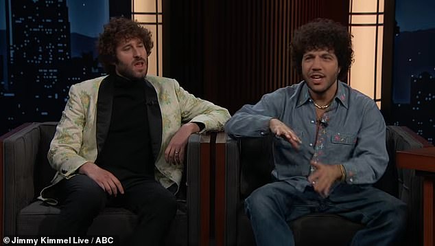 'Okay, wait, wait!' Blanco exclaimed as some audience members laughed. 'Okay first of all, it's the facility's fault, not mine!'