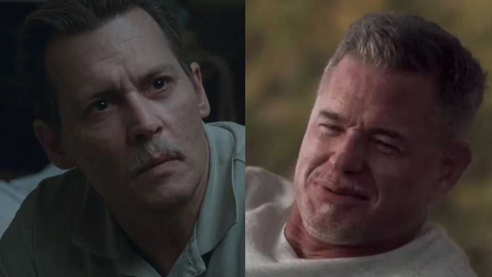  Depp in City of Lies and Dane in Grey's Anatomy side by side . 