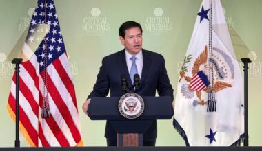 The U.S. calls for trade bloc to counter China's in critical minerals