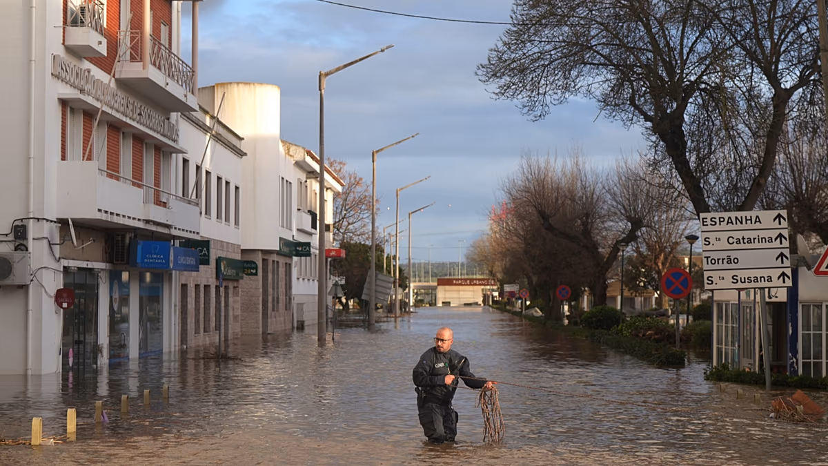 ‘Dangerous disasters’: How human-made climate change ‘intensified’ Europe’s winter downpours