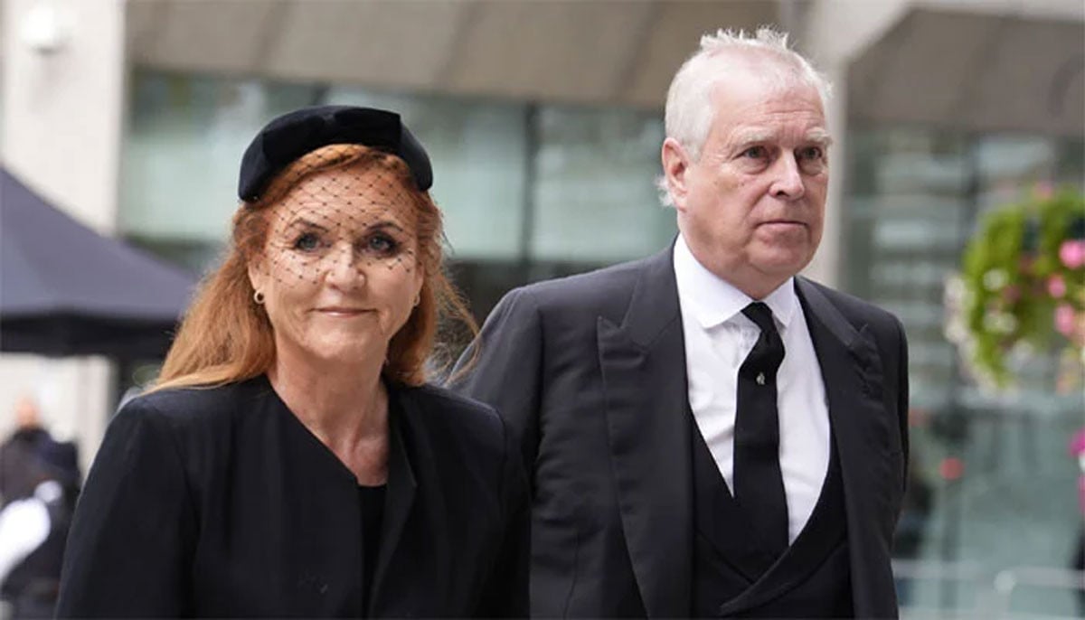 Sarah Ferguson leaves Andrew