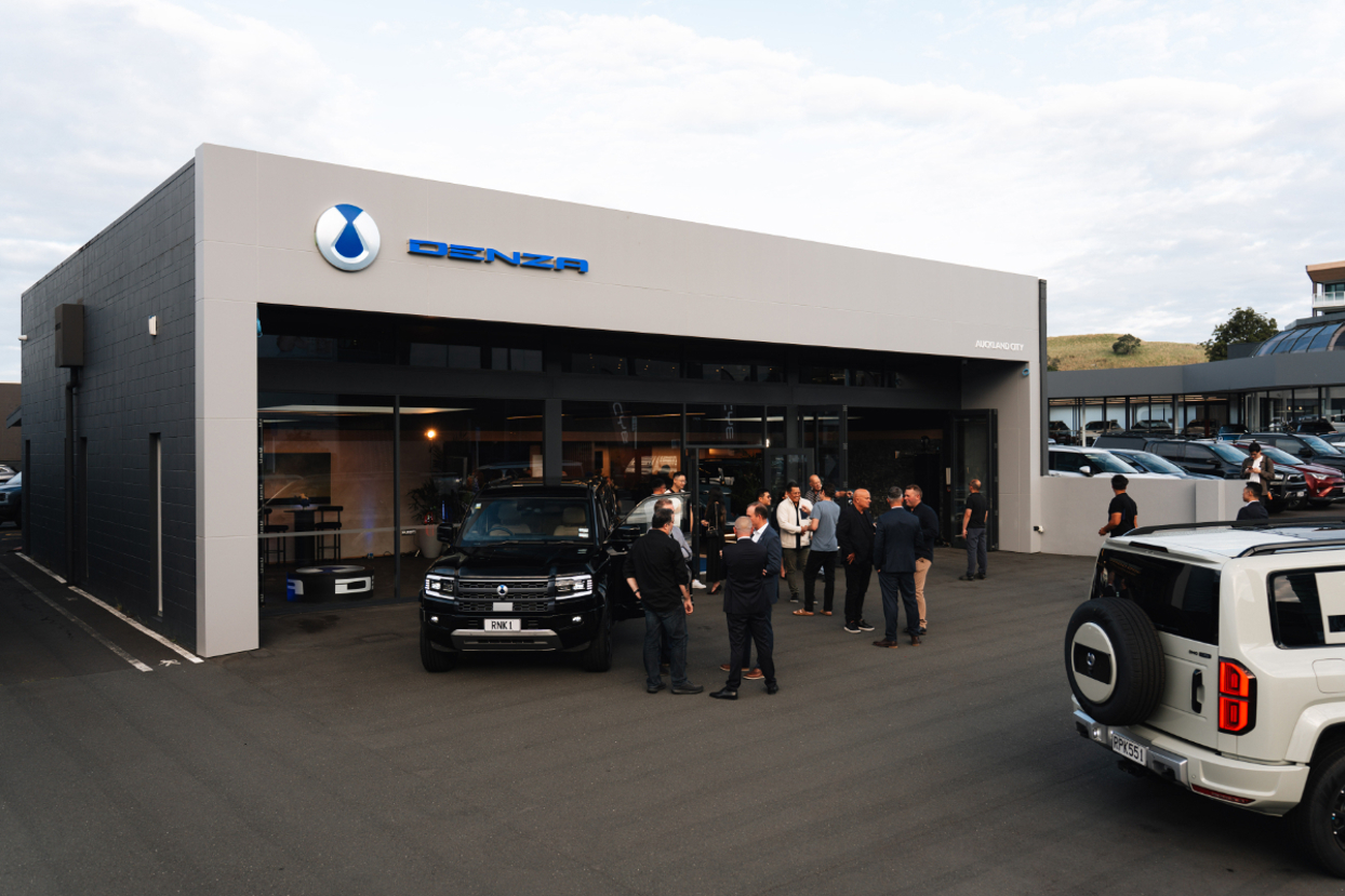 Denza showroom, 48 Great South Road, Epsom, Auckland.