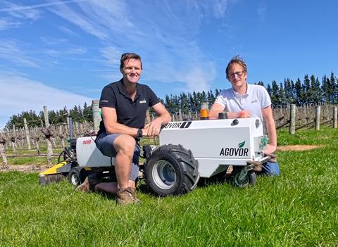 (l-r) Agovor co-founders Richard Beaumont and Simon Carroll