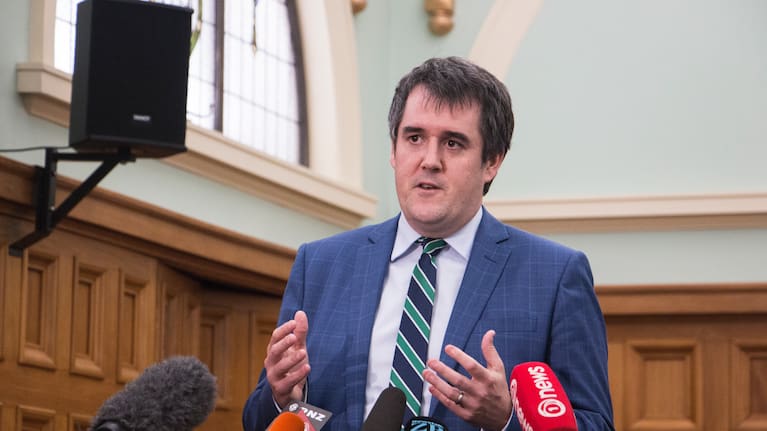 National MP Chris Bishop (file image).